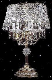 Strass Crystal Table Lamps Squitti S Omg Chandelier Floor Lamp Crystal Table Lamps Beautiful Lamp