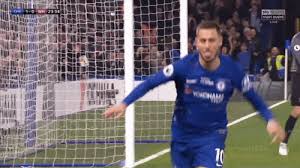 Chelsea star hazard performed his trademark move after scoring a stunning winner against liverpool in the efl cup on wednesday. Hspn Hair Sports Programming Network Knee Sliding To Victory