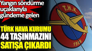 (dahil) ile 25 kg arasında insansız hava aracı kullanacak pilotlar. Turk Hava Kurumu 44 Tasinmazini Satisa Cikardi