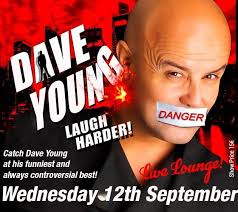 Celebrity Comedian Dave Young entertained the crowd at La Sala