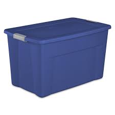 Check spelling or type a new query. Sterilite Plastic 35 Gallon Latch Tote Stadium Blue Walmart Com Walmart Com