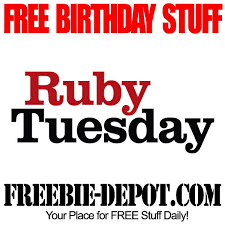 Birthday Freebie Ruby Tuesday Ruby Tuesday Gluten Free Gluten Free Menu Ruby Tuesdays