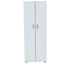 Inval 2 Door 4 Shelf Laminate Kitchen Storage Pantry Laricina White Walmart Com Storage Cabinet White Kitchen Storage White Kitchen Storage Cabinet