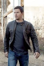 199 00 This Brown Leather Jacket Is Worn By Chris Farraday Mark Wahlberg In Movie Cont Leather Jacket Celebrities Leather Jacket Distressed Leather Jacket
