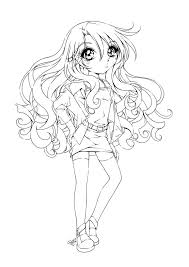 Free printable anime coloring pages. Coloring Pages Anime Beach Girl Coloring Books Conservation