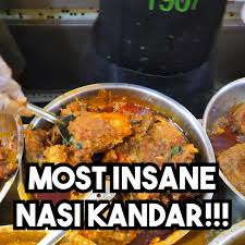 This classic malaysian dish combines steamed rice and an assortment of different curries, sides, and condiments. The Food Ranger Incredibly Sloppy And Delicious Nasi Kandar Lobster Curry Extreme Facebook