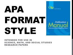 Setting up page numbering for apa. Apa Format Style Power Point
