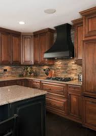 Itasca Il Kitchen Design And Remodel Traditional Kitchen Chicago Designfirst Builders Stone Backsplash Kitchen Stone Backsplash Home