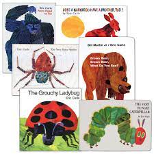 If you are a novelist, i think you start out with a 20 word idea, and you work at it and eric carle's favorite book of the one's he has written is: Eric Carle Books Set Of 6