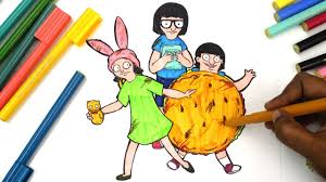 It's a completely free picture material come from the public internet and the real upload of users. Colouring Bob S Burgers Colouring Book Pages For Kids Youtube