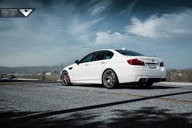 It also makes this bmw f10 m5 sit nicely, providing an excellent stance and overall enhancing the look of the vehicle. F10 Bmw M5 On Vorsteiner Wheels Bmw Car Tuning