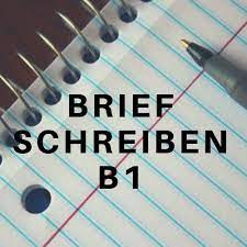 Im letzten jahr zum beispiel wurde die. Brief Schreiben B1 In 4 Schritten Und 8 Beispiele 2021