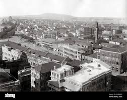 Bombay, Mumbai city skyline, c.1890 ...