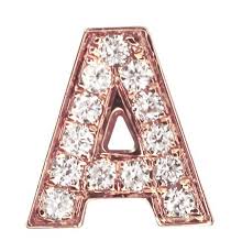 Spelling cool kool, you u, etc. Redline Jewelry Diamond Initial Rose Gold Necklace Redline