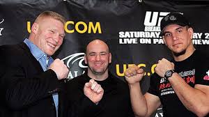 Size Matters Mir Talks About Lesnar S Bulk Mixed Martial Arts Blog Espn
