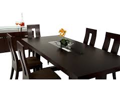 Round dining tables from tom dixon are ideal for compact dining areas and can even find their home in the kitchen nook where their small personality is highly. Dreamfurniture Com Thor Modern Wenge Red Oak Veneer Dining Table