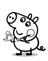 Peppa Pig Da Colorare Foto 7 40 Pourfemme Peppa Pig Coloring Pages Peppa Pig Colouring Toy Story Coloring Pages
