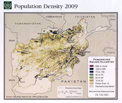 Provincial governments are led by a governor who is appointed by the president of afghanistan. Afghanistan Population Density 2009 Mapporn