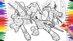 Get your free printable teenage mutant ninja turtles coloring sheets and choose from thousands more coloring pages on allkidsnetwork.com! Teenage Mutant Ninja Turtles Coloring Pages For Kids Tmnt Leonardo Raffaello Donatello Mickey Youtube