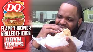 Dairy Queen Flamethrower Grilled Chicken Youtube