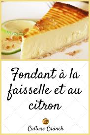 Fondant A La Faisselle Et Au Citron La Recette Facile Recette Recette Facile Recettes De Cuisine