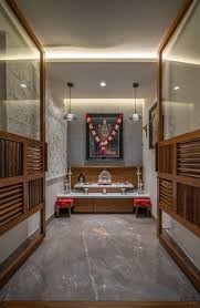 The Home For An Industrialist In Hyderabad Dev Kaushik Architects The Architects Diary In 2020 Pooja Room Design Pooja Room Door Design Room Door Design