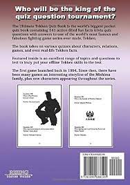 Irrespective of the simplicity of these trivia questions and answers, they are very interesting. The Ultimate Tekken Quiz Book With 141 Trivia Gaming Questions Video Game Quiz Book Rising T E Uppercut Rising 9781699688199 Amazon Com Books