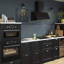 cuisines pas cheres sur mesure black ikea kitchen kitchen decor apartment small apartment kitchen decor