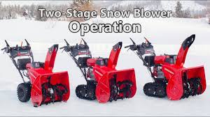 Due to inclement weather throughout the country and increased demand for online shopping, items in this. Honda Two Stage Snow Blower Operation Youtube