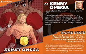 Crunchyroll All-Stars: Kenny Omega on the Power of Hand-Drawn Anime -  Crunchyroll News