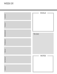 Free Printable Goal Sheets Popsugar Smart Living