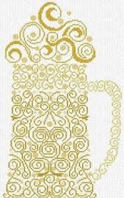 Green stylized swirls with a red bow on top. Alessandra Adelaide Needleworks Charting Creations Unique Counted Cross Stitch Patterns And Kits