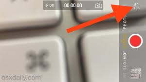 The recording time in an iphone depends on 1. How To Record Video At 60 Fps On Iphone Osxdaily