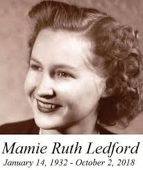 Mamie Ruth Ledford: Jan 14, 1932