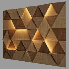 Wall Panel 7 3d Model In 2020 Wooden Wall Design Wooden Wall Panels Wall Panel Design