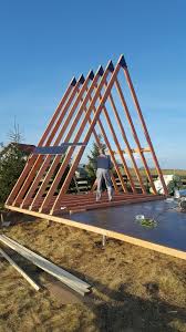 Small A Frame House In Romanian Carpathia Part 1 Small Wooden House Plans Micro Homes Floor Plans Cabin Plans A Frame Cabin Plans A Frame House Cabin Plans