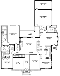Luxury Style House Plans 5120 Square Foot Home 2 Story 6 Bedroom And 5 Bath 3 Garage Stalls By Monster Country Style House Plans Floor Plans House Plans
