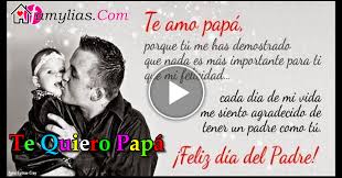 En nuestro país, el tercer domingo de junio se destina al reconocimiento de la paternidad, por eso este 20 de junio les decimos a todos los papás: Papa Hace Tanto Tiempo Que Queria Decirte Lo Mucho Que Te Amo Papa Hoy Que Estas Conmigo Recibe De Tu Hijo Su Gran Admiracion Tarjetitas