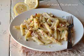 Pasta con la panna e tonno. Pasta Tonno E Limone Un Primo Facile Pronto In 10 Minuti