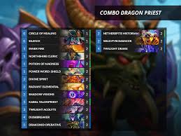 3/26/2021 (forged in the barrens) view in deck builder. Our Combo Dragon Priest Deck Guide Hearthstone Top Decks Facebook