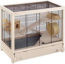 Black And White Syrian Hamster For Sale Ferplast Hamsterville Hamster Habitat Cage Sturdy Wooden Structure Black Hamster Cage Hamster Cages Hamster Habitat