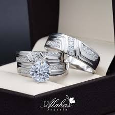 Entre uno de los materiales fundamentales para la popularidad de los mejores accesorios de joyerías se encuentra la plata. Trio De Boda En Plata 925 Joyeria Alahas