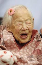 116 year old Misao Okawa the oldest living person in the world added a  new...