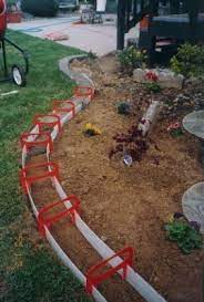 30 Lawn Edging Designs For You To Pick Diy Backyard Backyard Landscaping Concrete Landscape Edging
