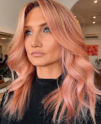 The Peachy Blonde Is The Perfect Light Hair Color For Fall