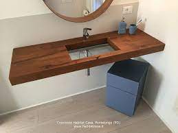 Bagno Lago Con Lavabo Depth In Wildwood Naturale Arredamento Habitat Case