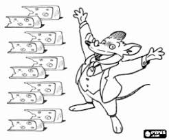 Geronimo Stilton And Cheeses Coloring Page Geronimo Stilton Geronimo Coloring Pages