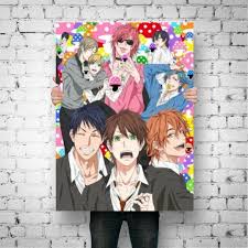 Anime Yarichin B Club Cartoon Decorative Painting Canvas 24x36 Poster Wall  Art Living Room Posters Bedroom Painting - Painting & Calligraphy -  AliExpress
