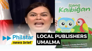 What local publishers are saying about VP Duterte's P10-M children's book