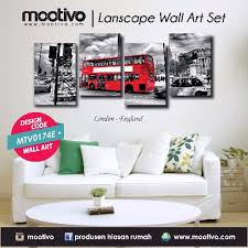 Stiker dinding (wall sticker) jam dinding ; Hiasan Dinding Mootivo Twitter